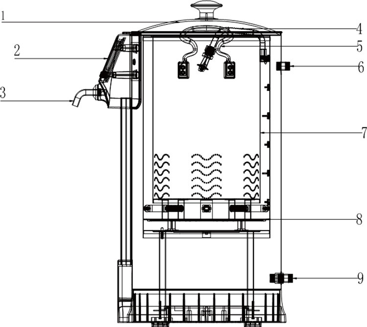 Flow chart-home beer brewing equipment-brewing kettle.jpg